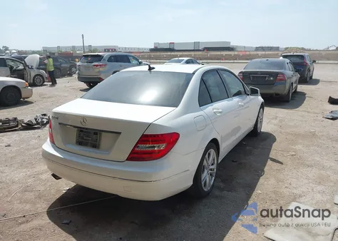 2014 Mercedes-Benz C 250 Luxury/Sport from USA, damaged, VIN WDDGF4HB6ER295673